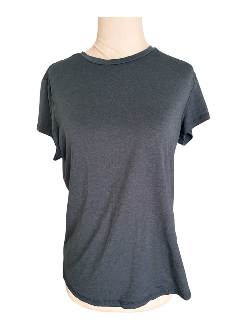 Quince Flowknit Top in Navy
